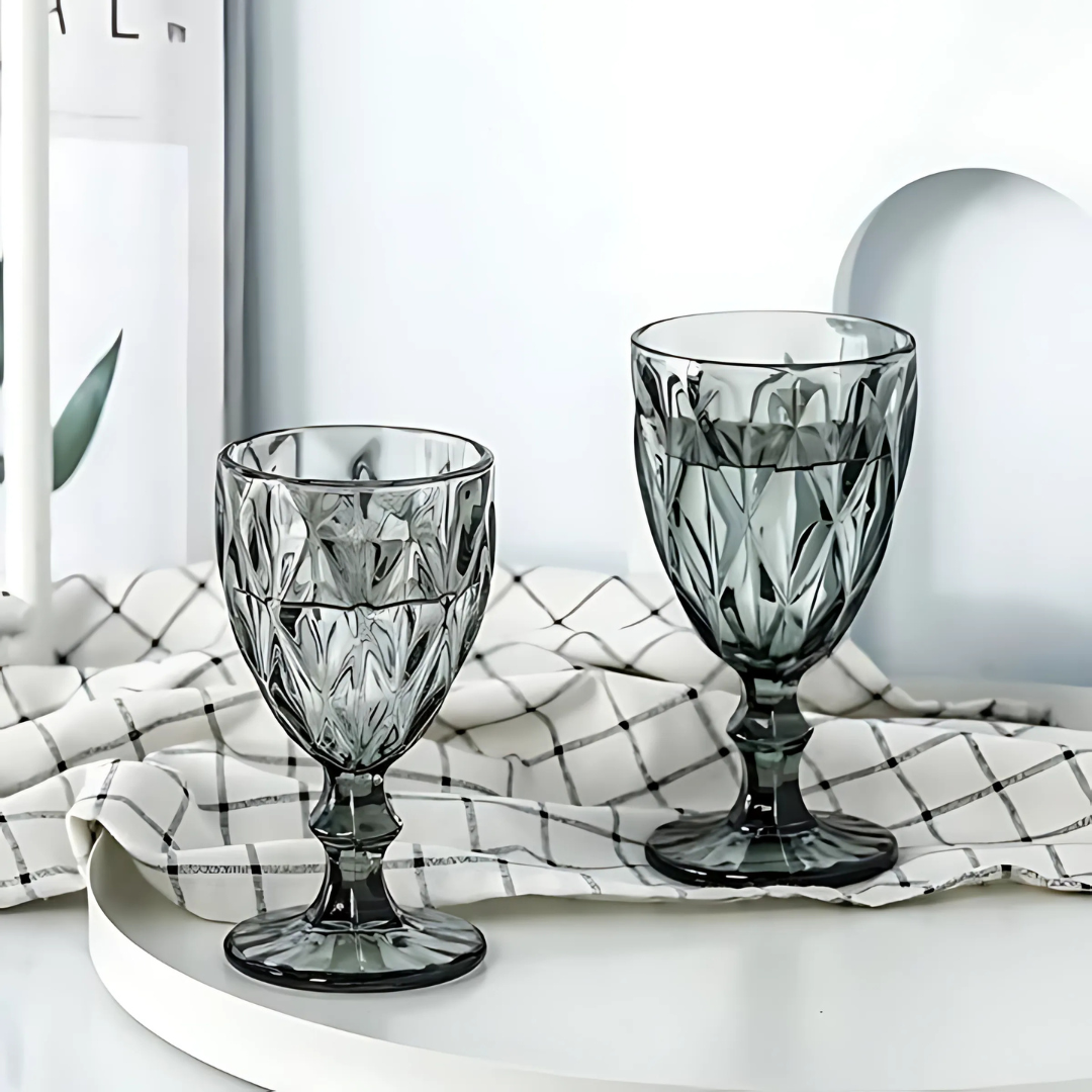 Taça 340Ml Cinza Chazak