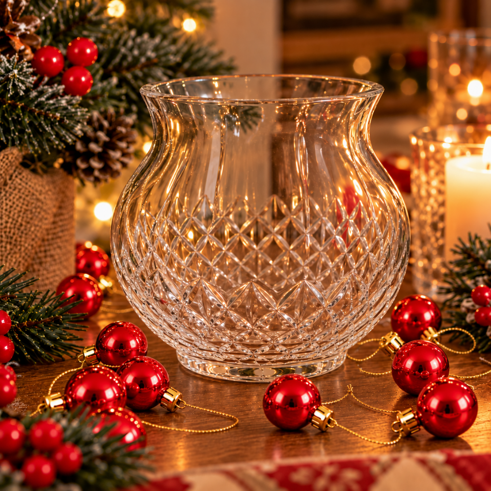 Bola Decorativa de Natal Vermelha 6cm 2 Peças Multiart