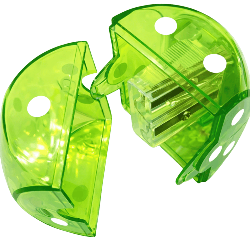 Apontador Duplo Dado Com Depósito Leo E Leo