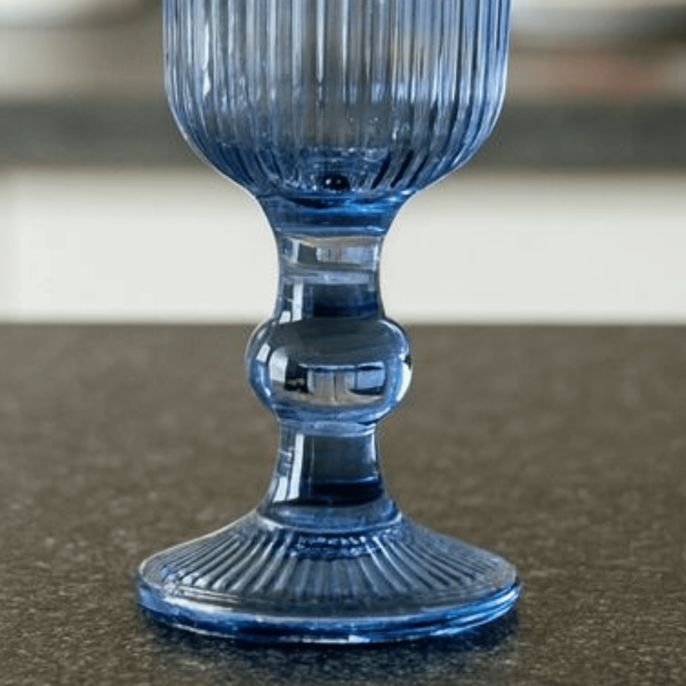 Taça Champanhe Versalhes Azul 160Ml