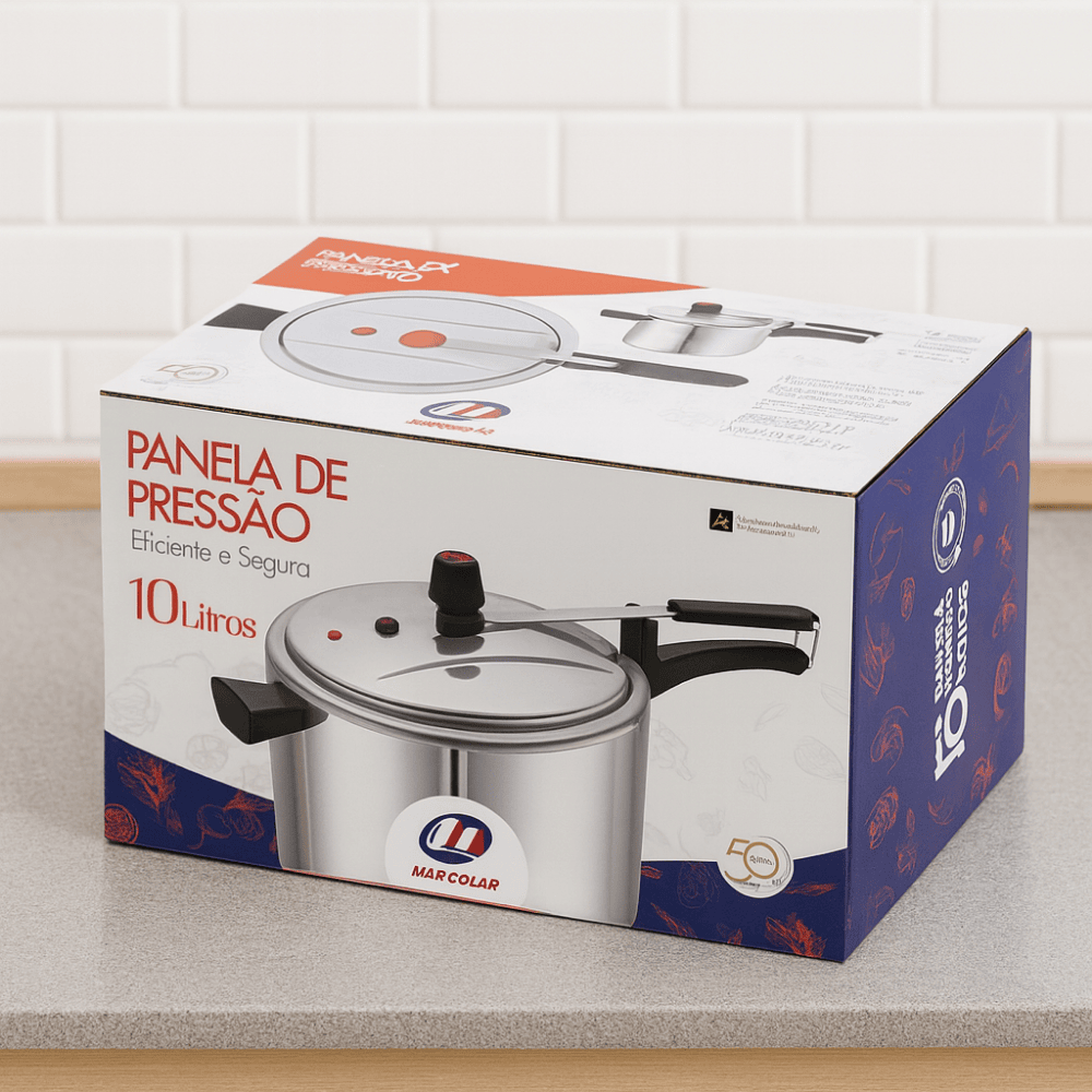 Panela de Pressão 10 Litros Marcolar