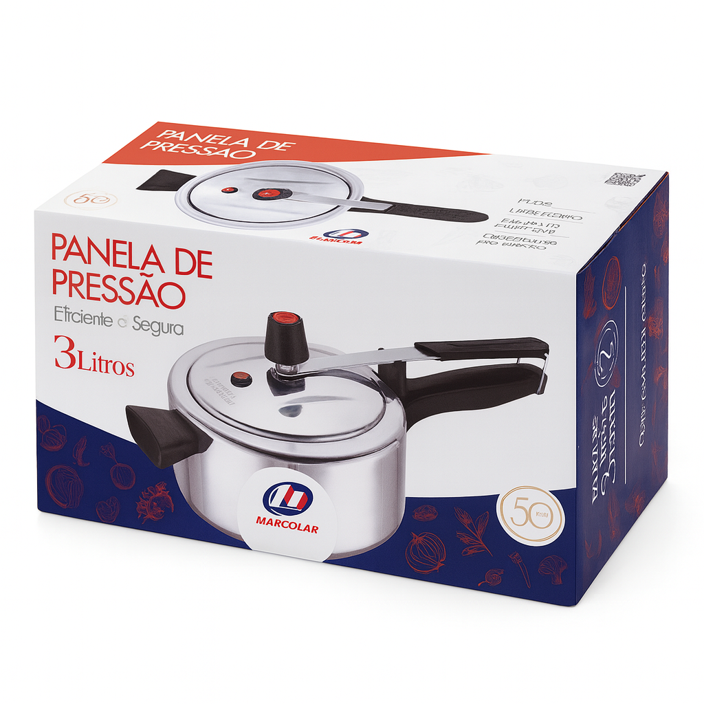 Panela De Pressão 3L Marcolar