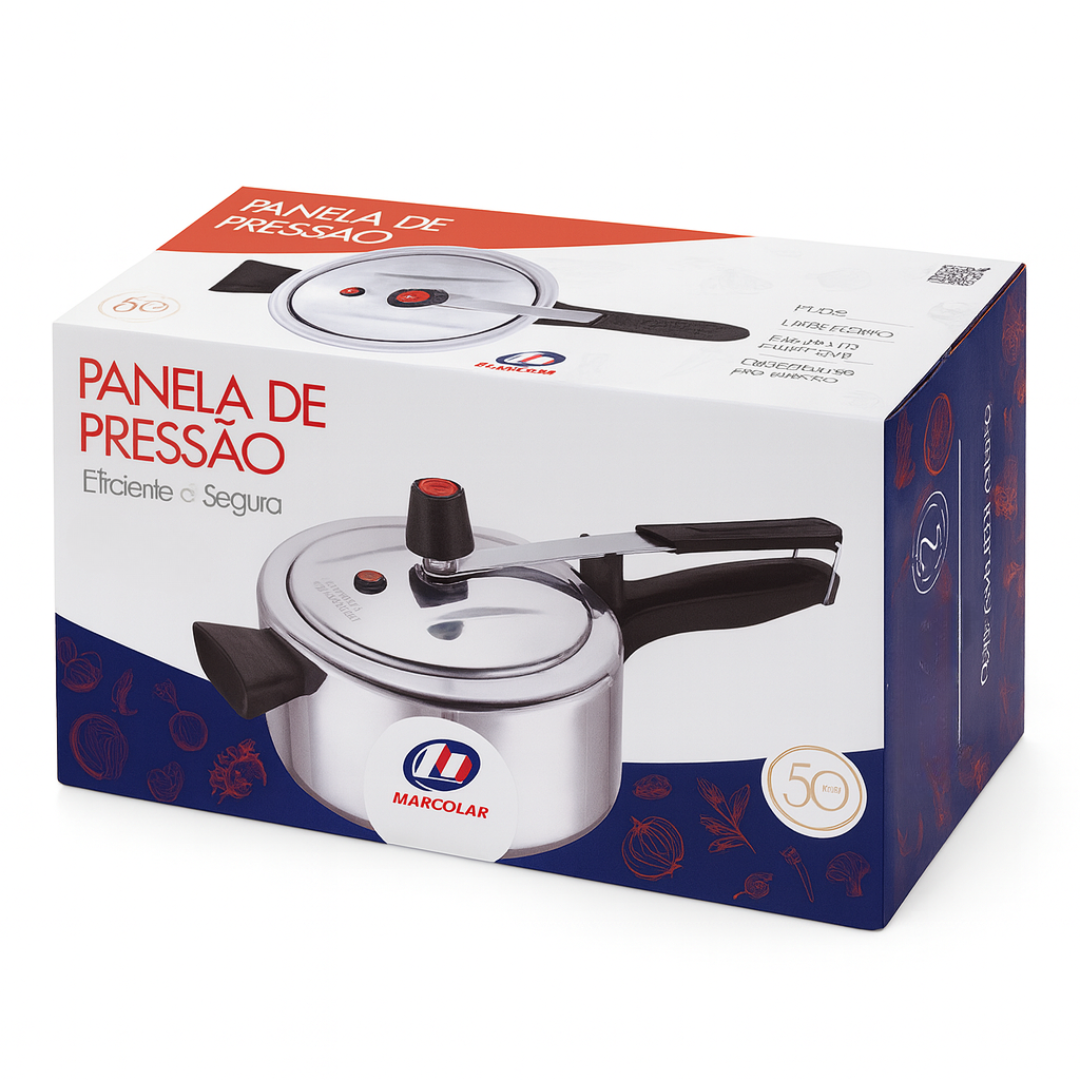 Panela De Pressão 4,5L Marcolar
