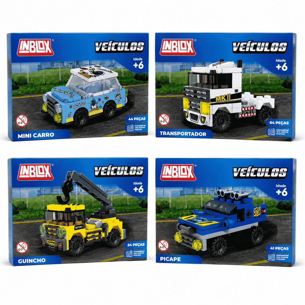Brinquedo de Montar Inblox Arktoys