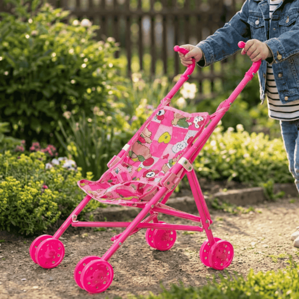 Carrinho De Boneca Passeio Arktoys