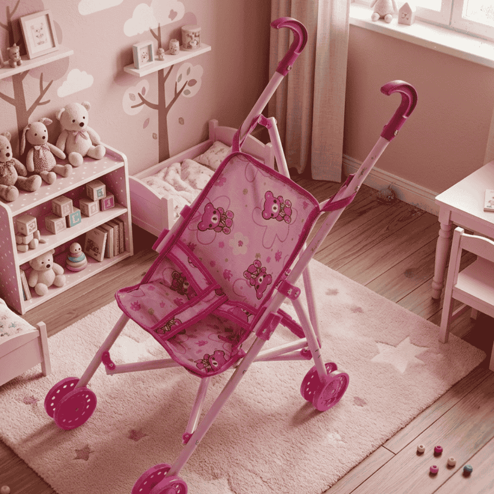 Carrinho De Boneca Passeio Arktoys
