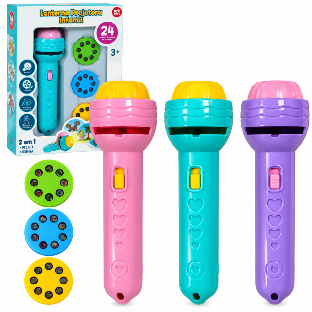 Lanterna Projetora Infantil ArkToys