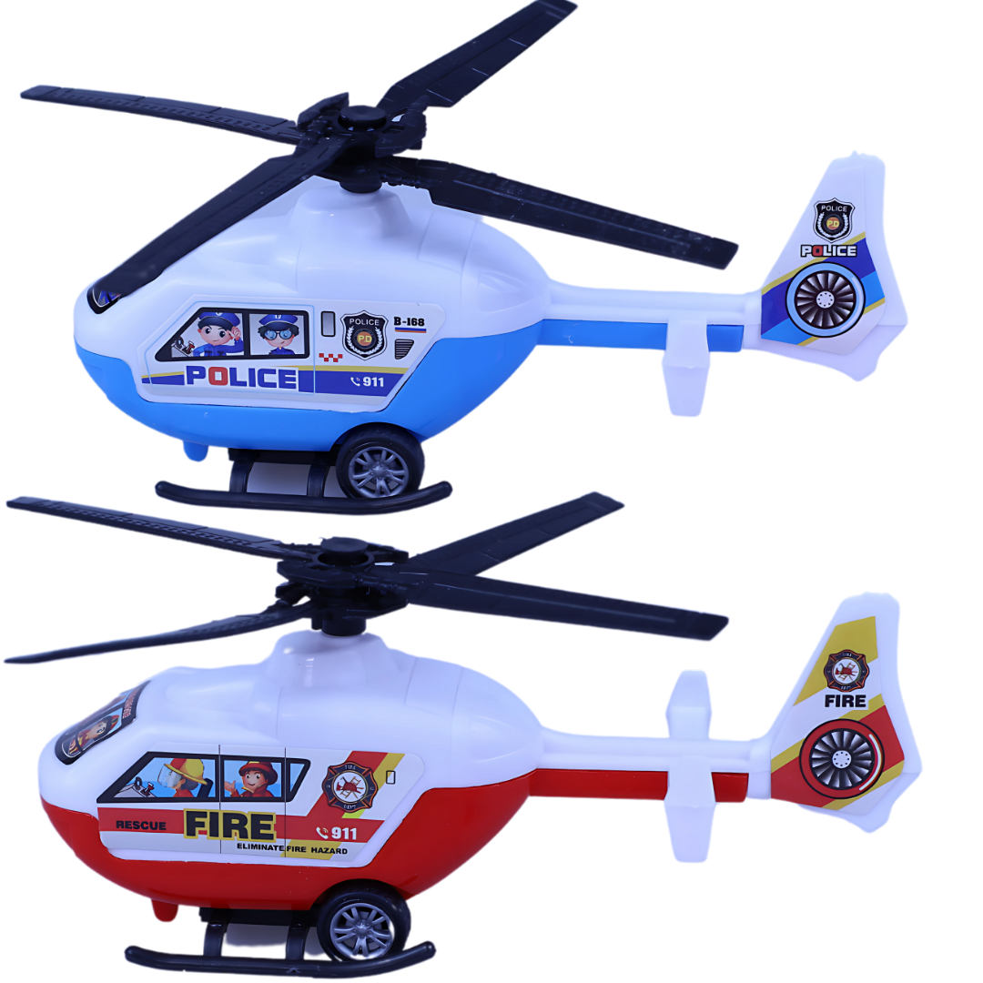Mini Helicoptero Profissoes Arktoys