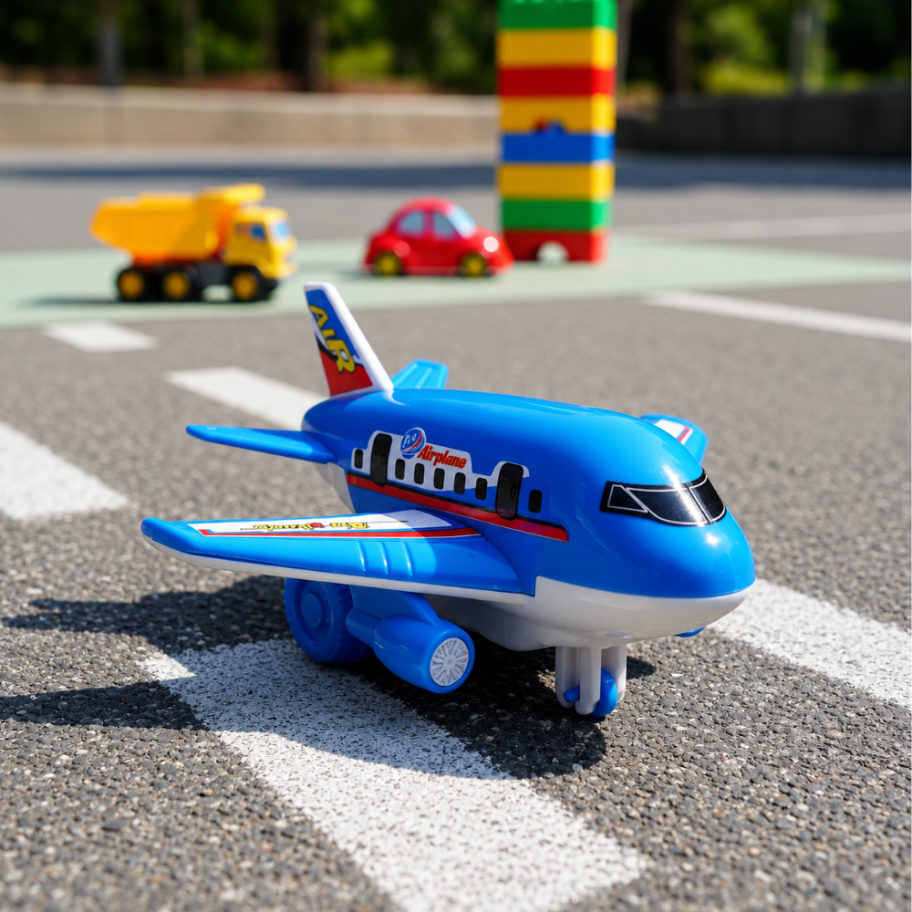 Avião Fricção Cartoon Ark Toys