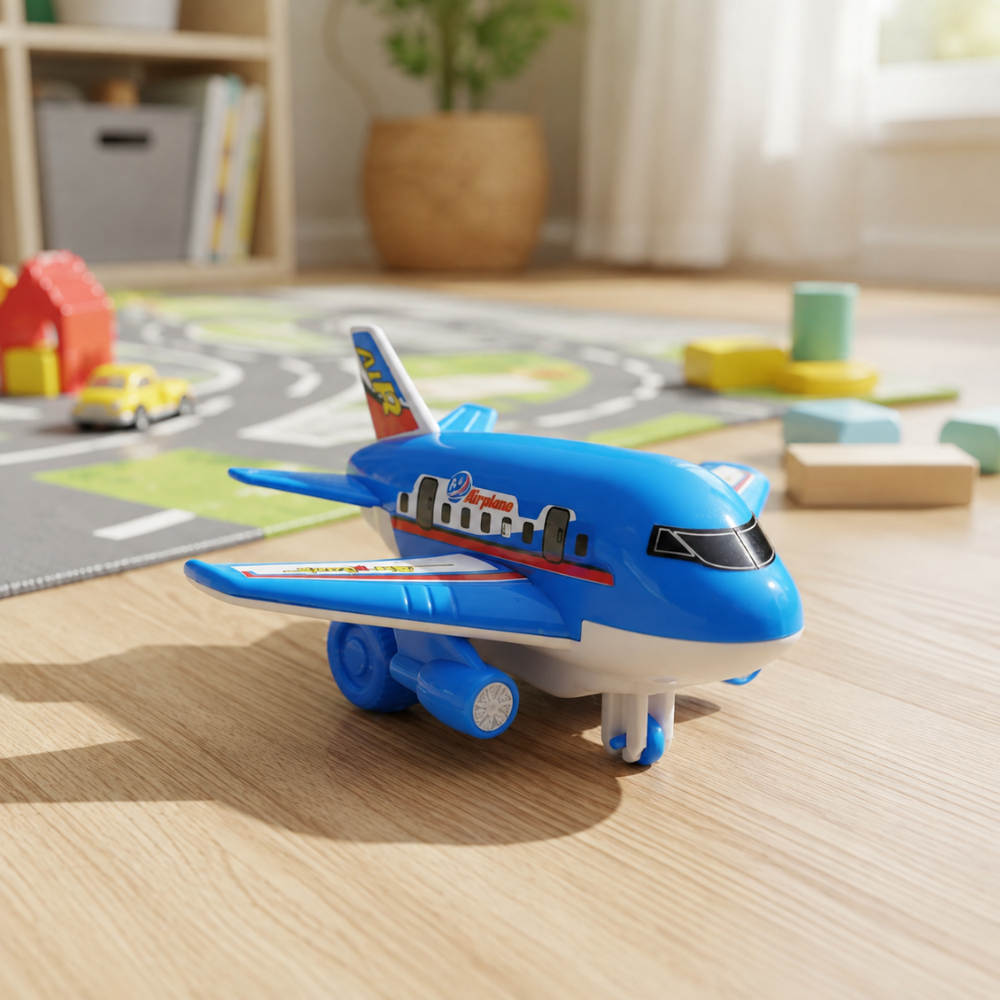 Avião Fricção Cartoon Ark Toys