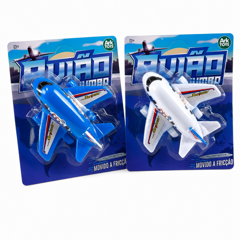 Avião Fricção Cartoon Ark Toys