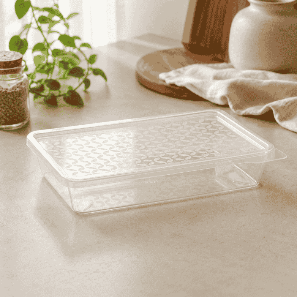 Organizador Slim Transparente com Tampa UZ