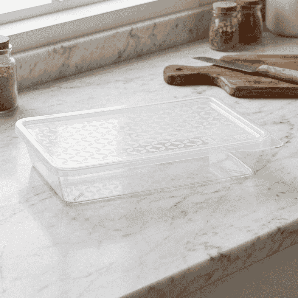 Organizador Slim Transparente com Tampa UZ