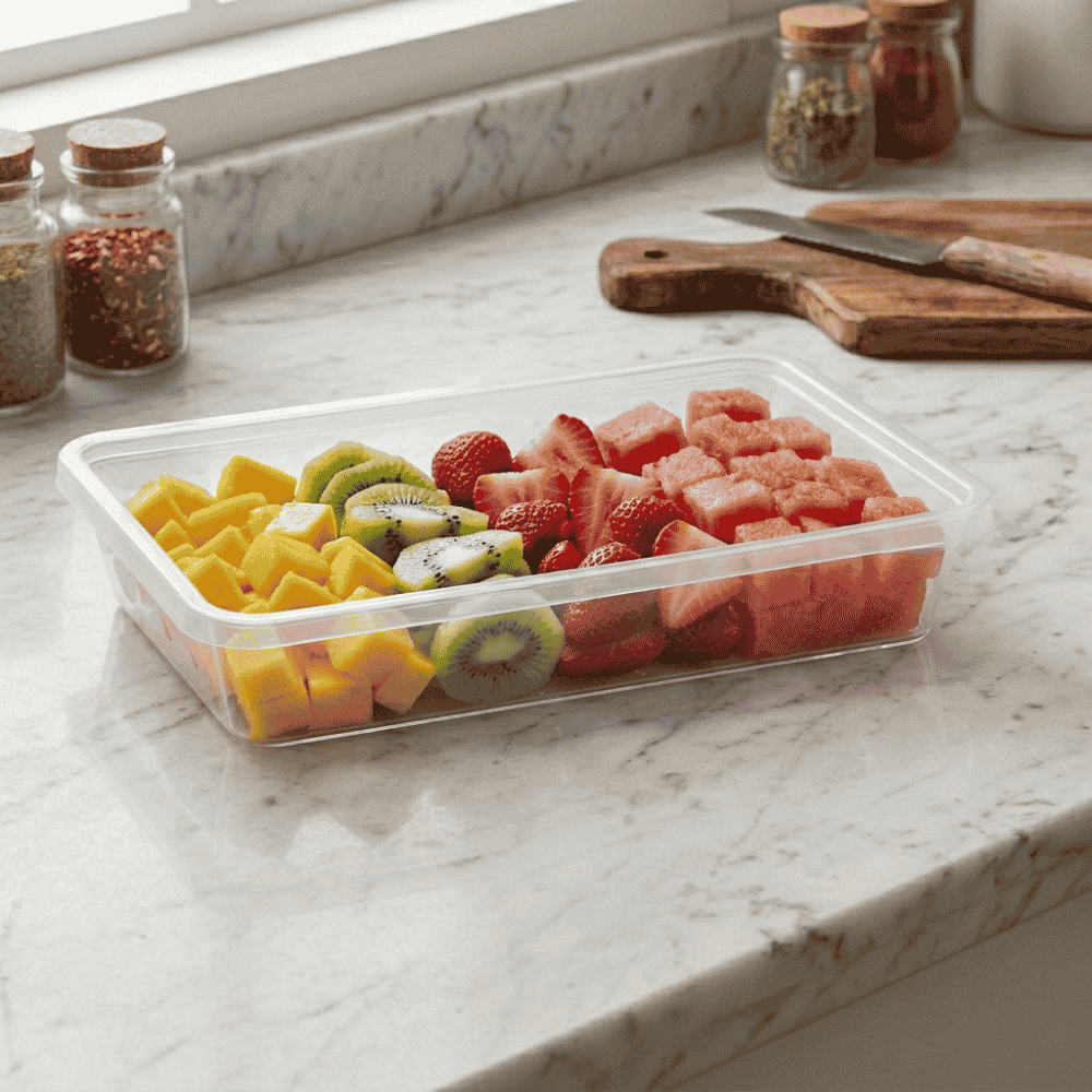 Organizador Slim Transparente com Tampa UZ