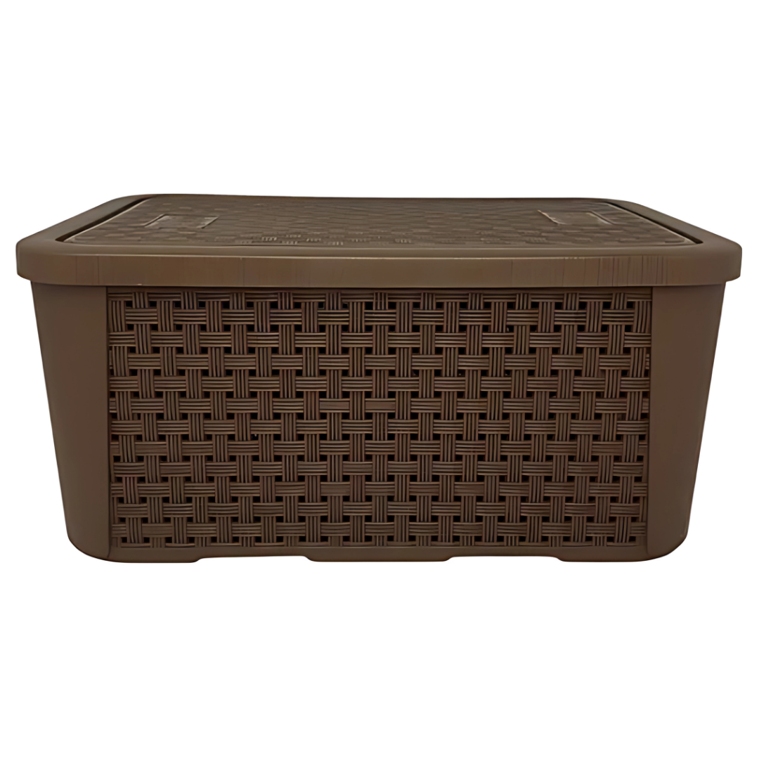 Organizador Rattan Café N°3 Plasnew