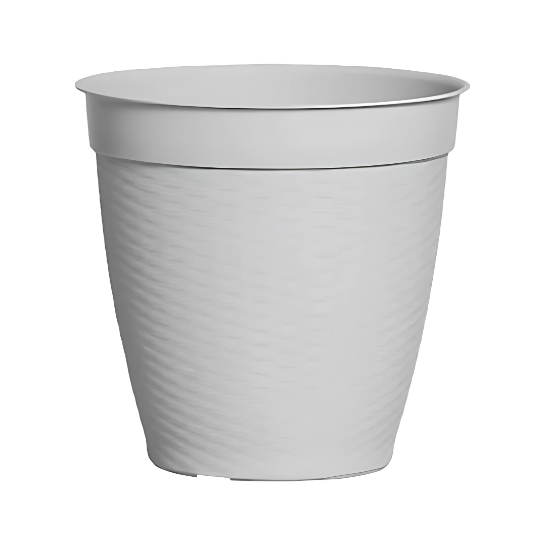 Vaso Redondo Vime Com Borda Reta Cerâmico 44L Plasnew