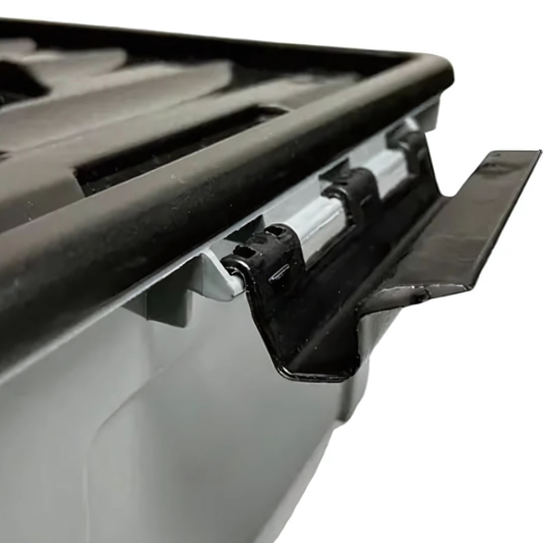 Container Plástico Cinza 12,4L N2 Plasnew