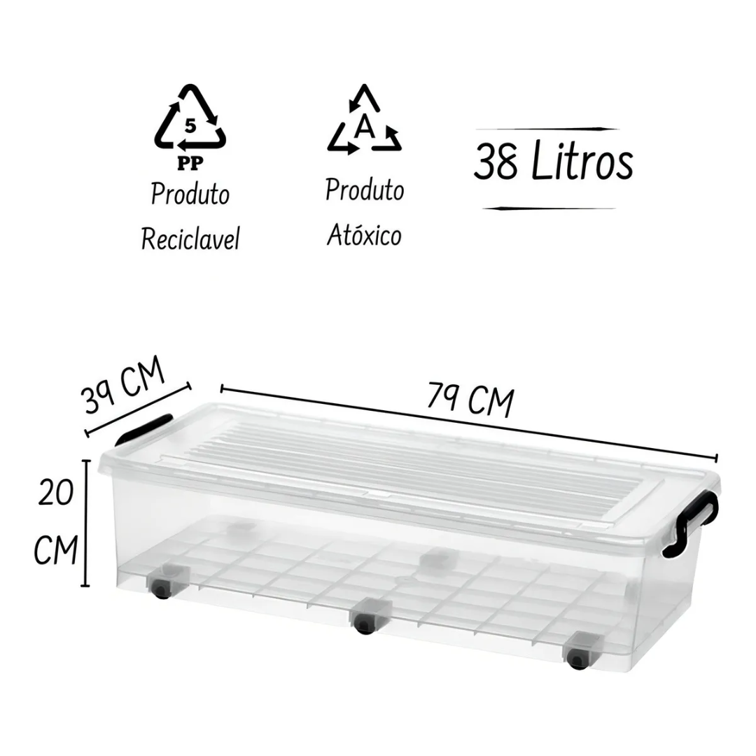 Container Plastico 38L N9 Plasnew
