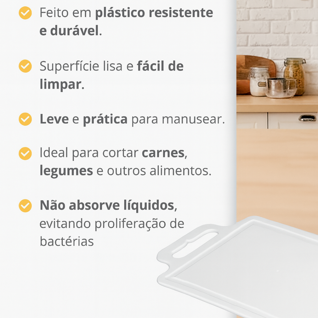 Tábua Para Carne Plasnew