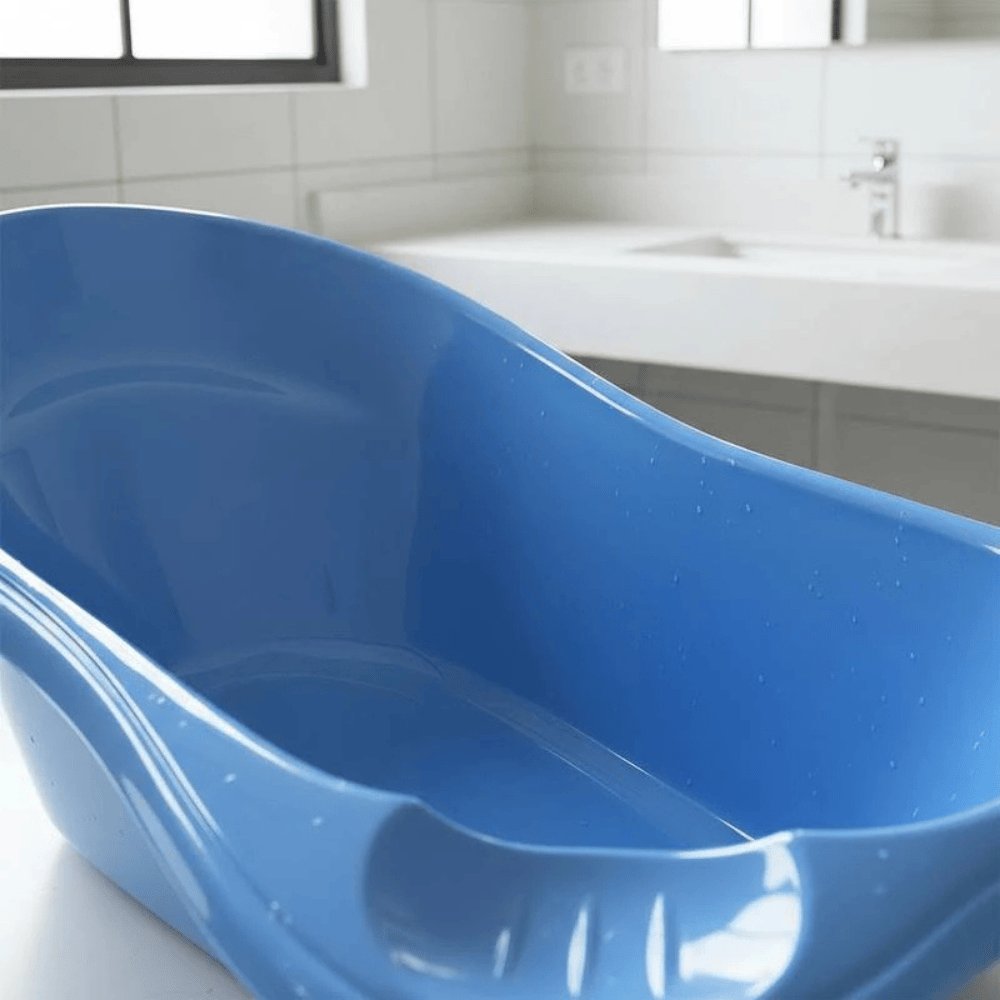 Banheira New Baby Azul Bebê 25L Plasnew