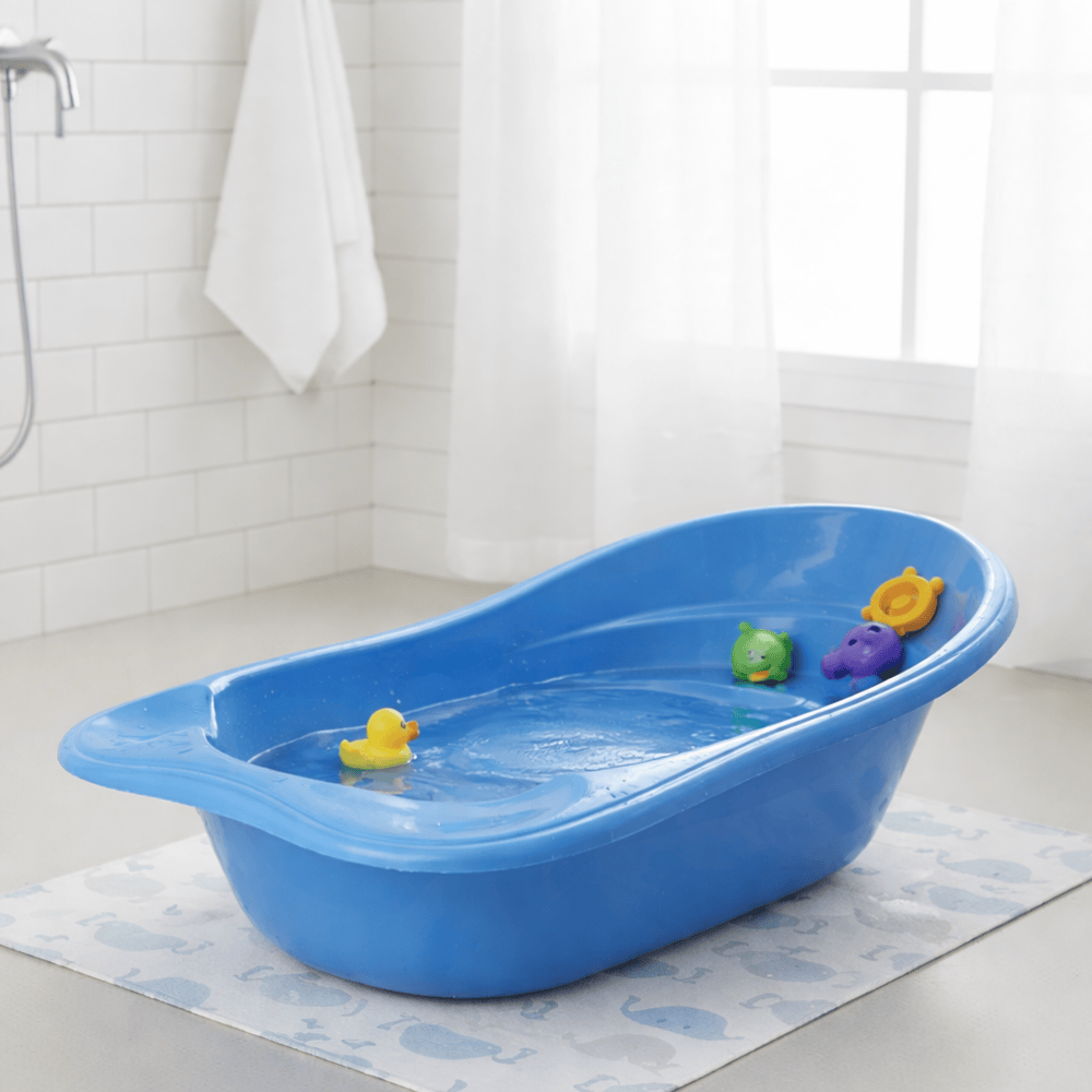 Banheira New Baby Azul Bebê 25L Plasnew