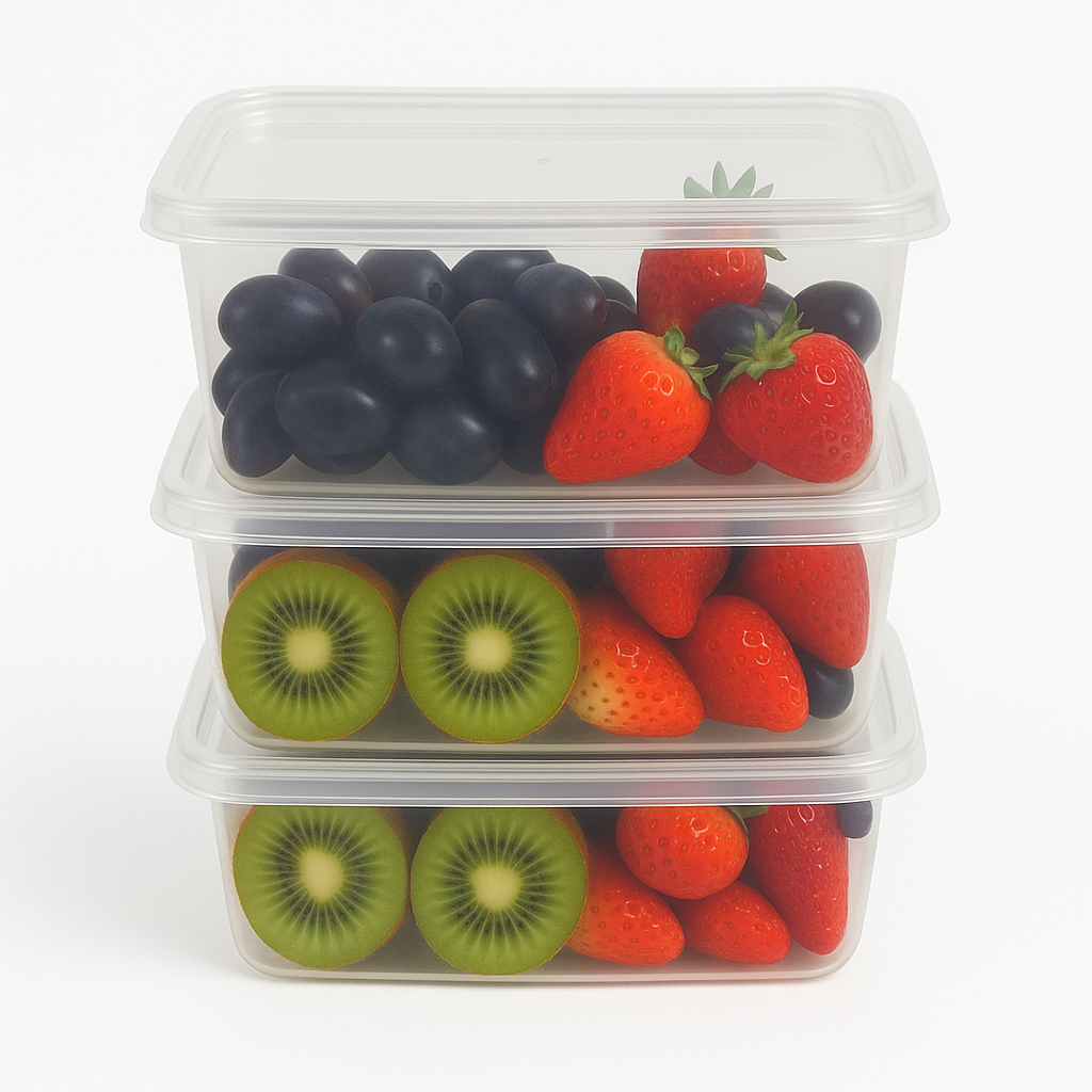 Pote Retangular 500Ml