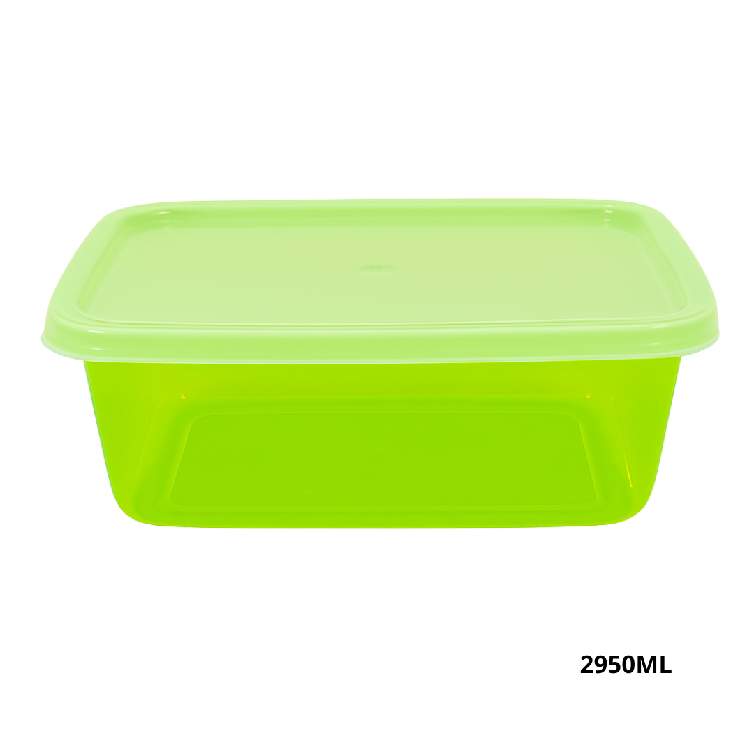 Pote Retangular 2950Ml Alvini