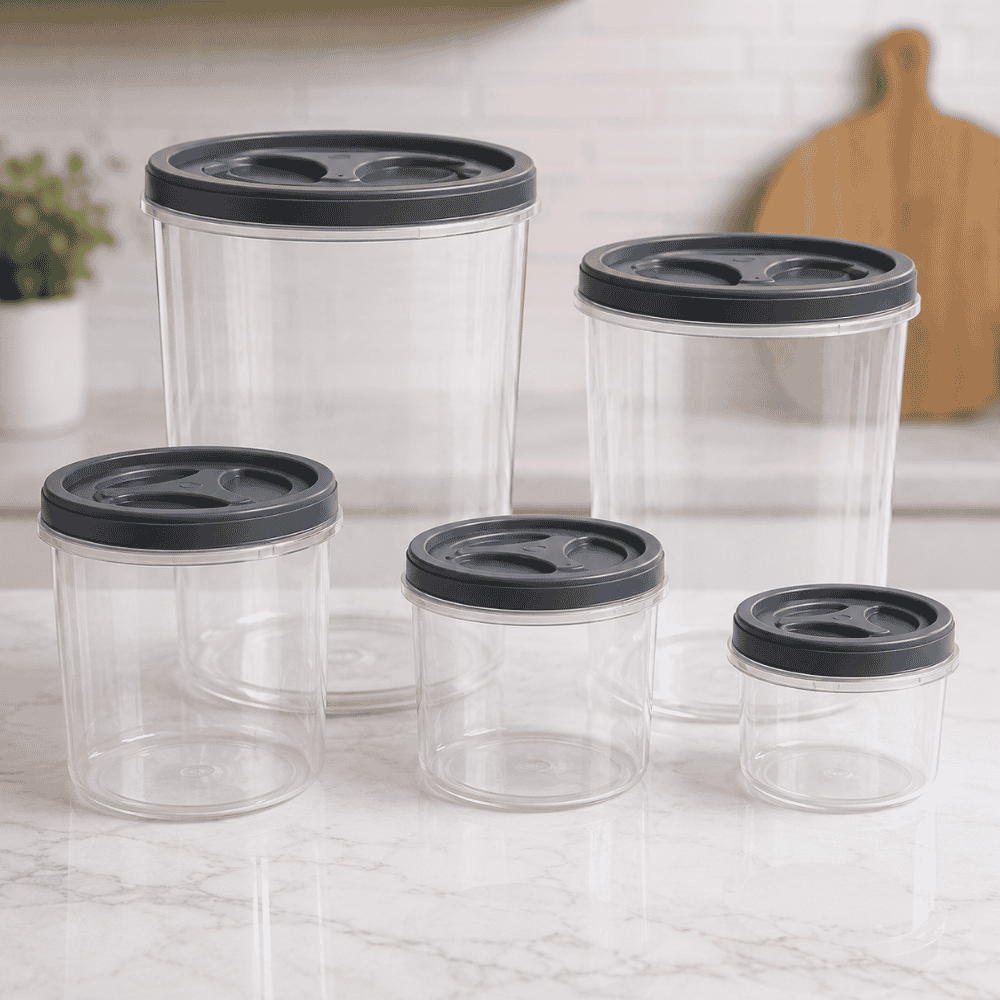 Conjunto 5PCS Mantimento com Rosca MB
