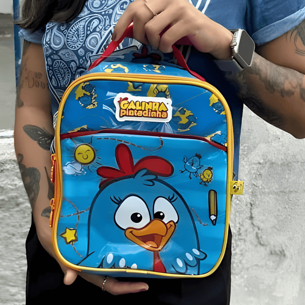 Lancheira Térmica Galinha Pintadinha