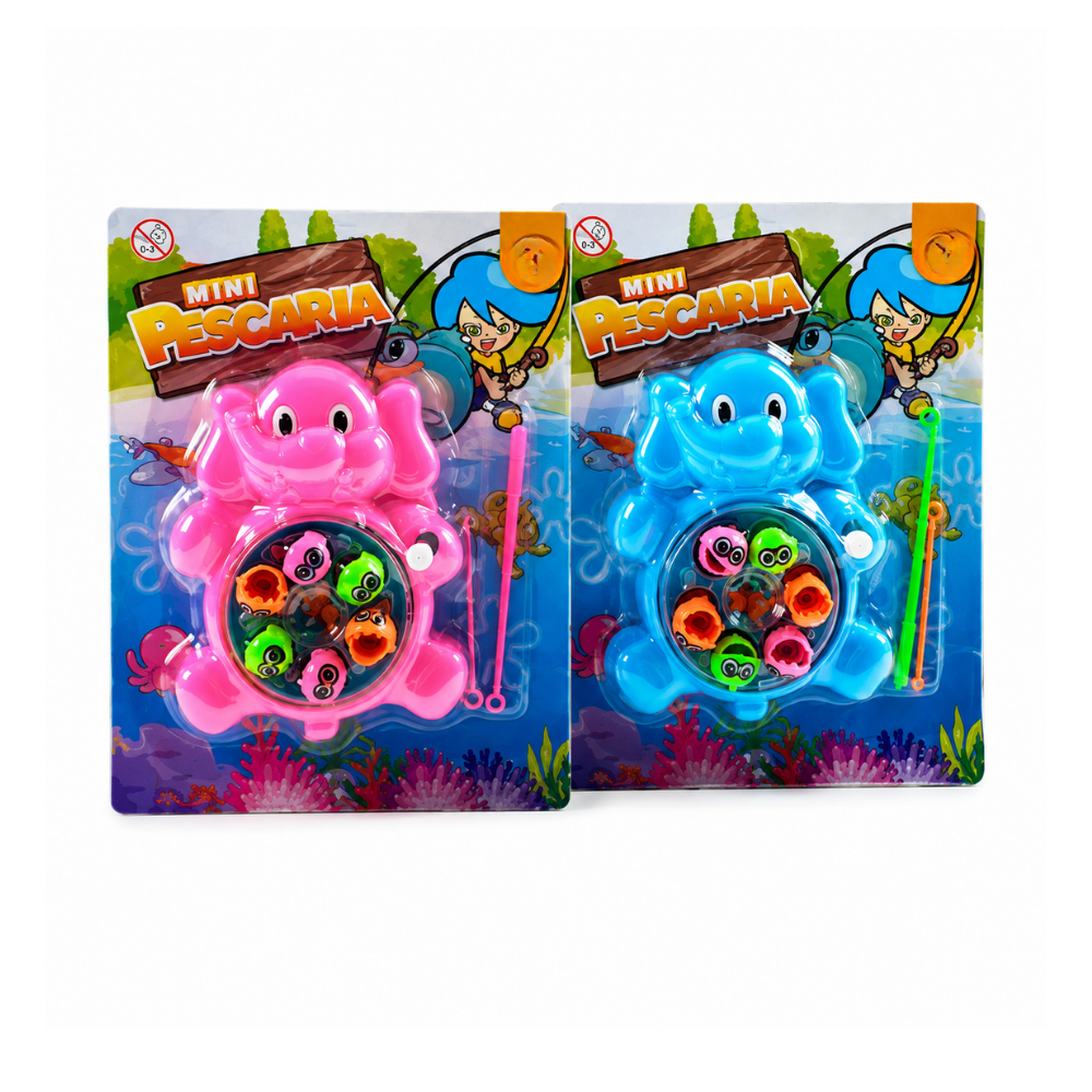 Mini Jogo de Pescaria Elefante Ark Toys