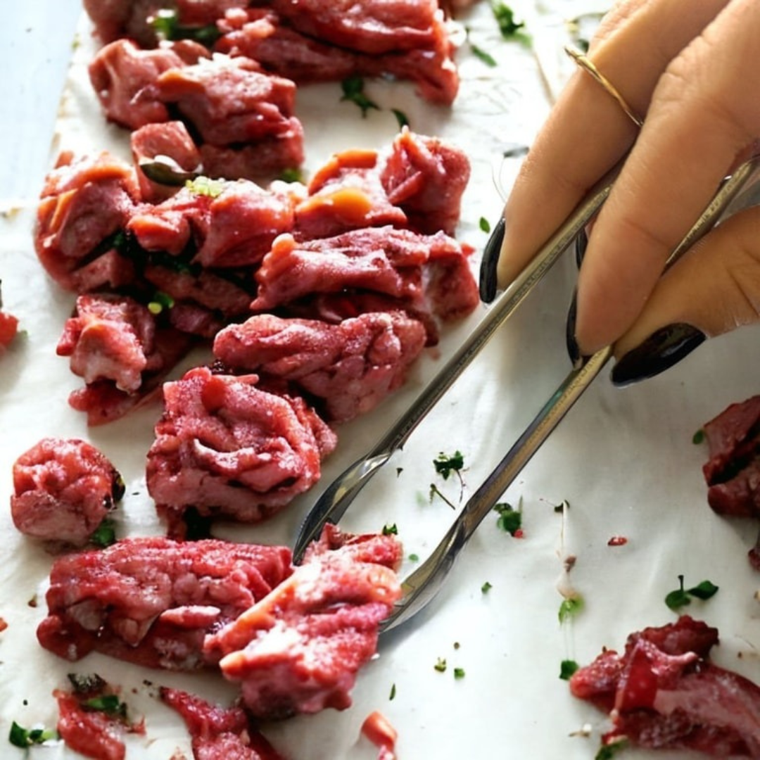 Pegador De Carnes Inox
