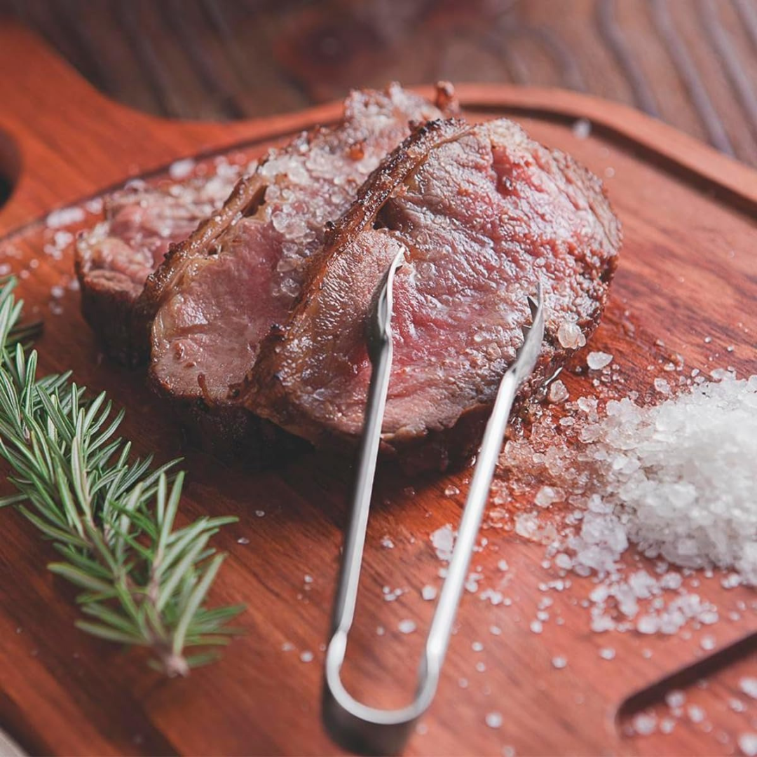 Pegador De Carnes Inox