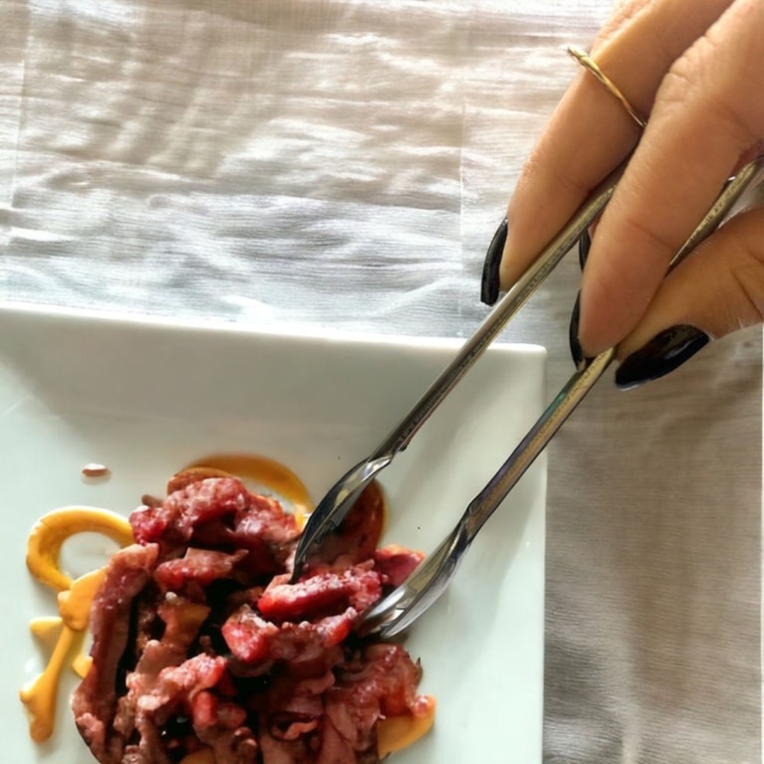 Pegador De Carnes Inox
