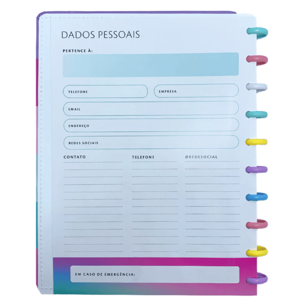 Caderno Pequeno Inteligente 87 Folhas Dcarte
