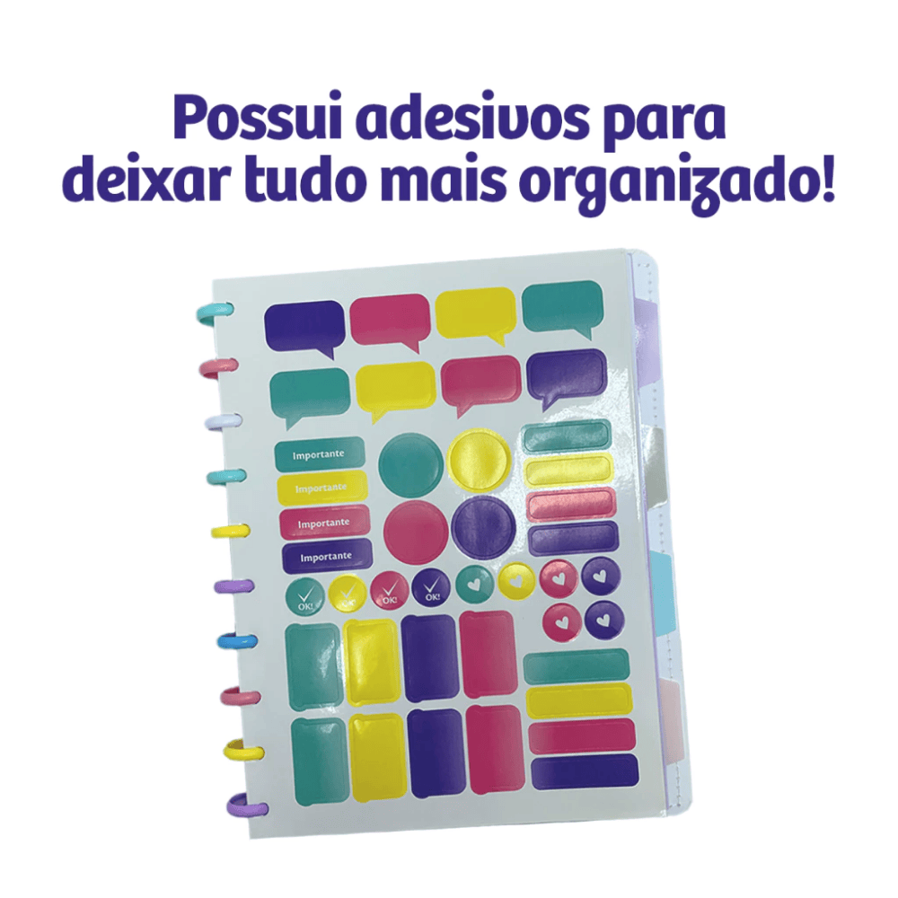 Caderno Pequeno Inteligente 87 Folhas Dcarte