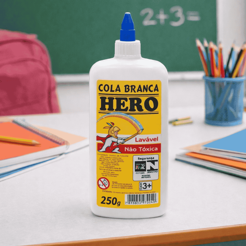 Cola Branca 250G Hero