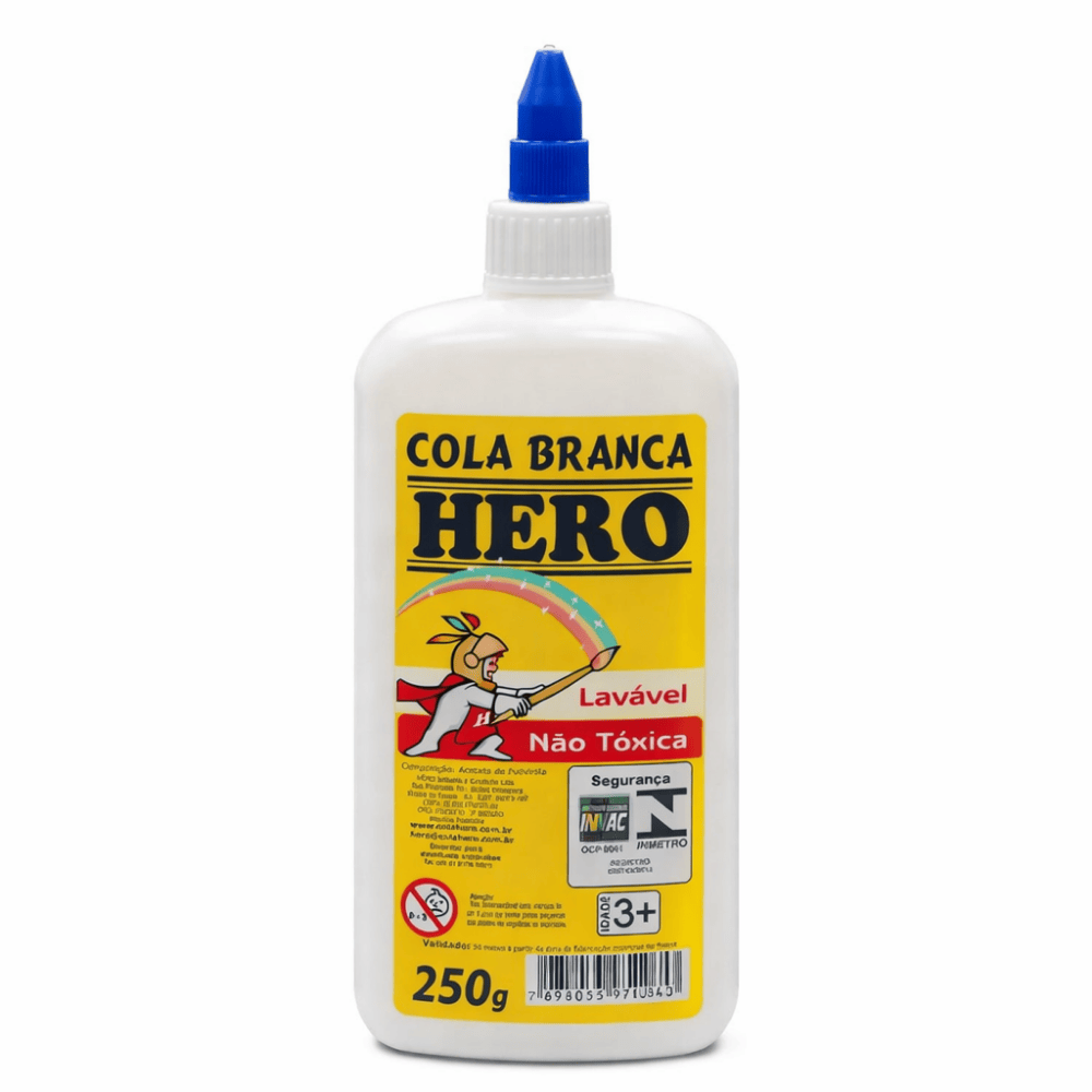 Cola Branca 250G Hero