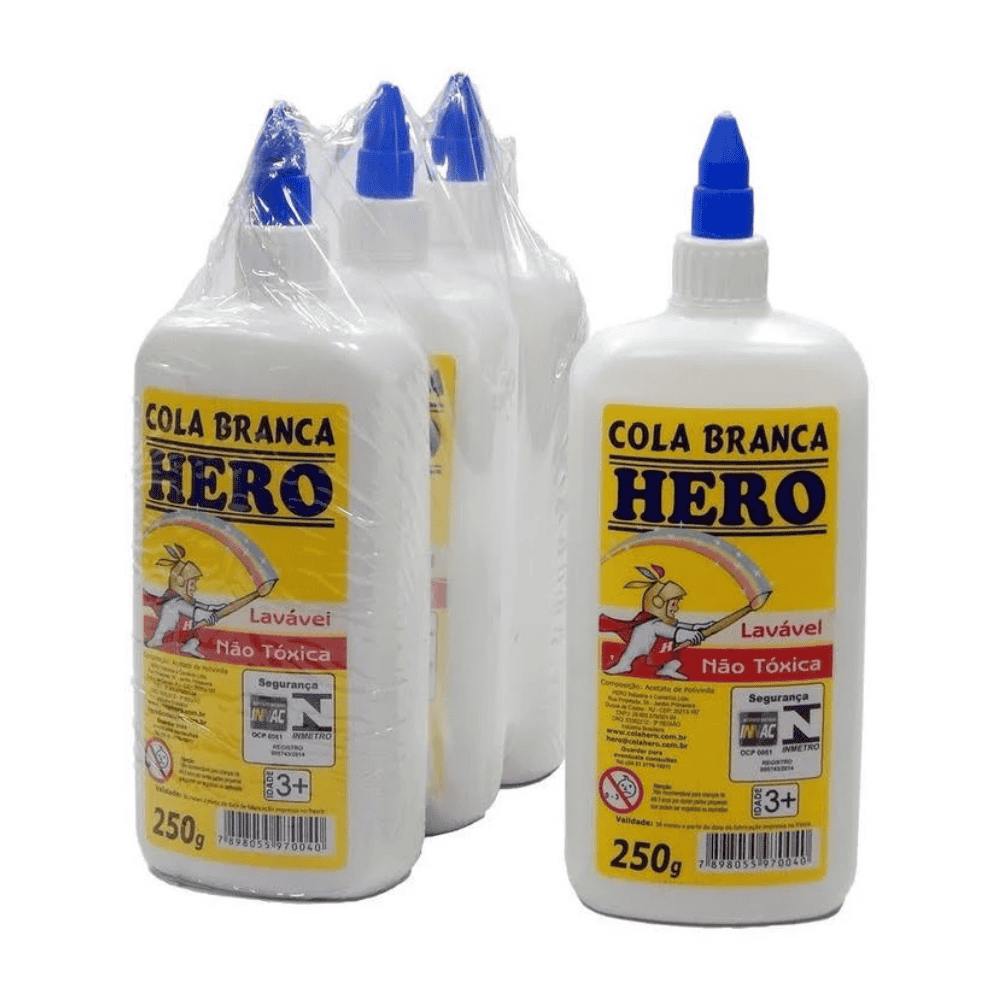 Cola Branca 250G Hero