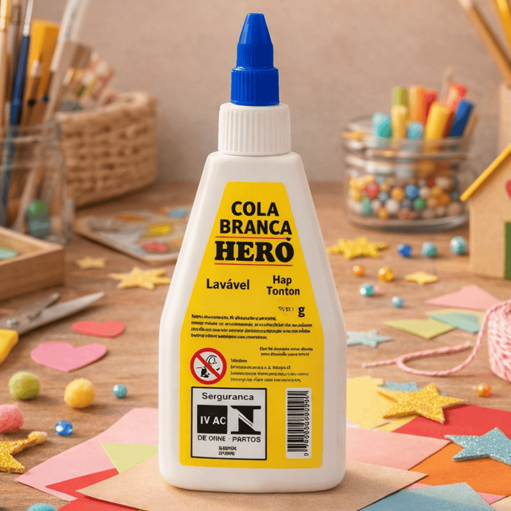 Cola Branca 40G Hero