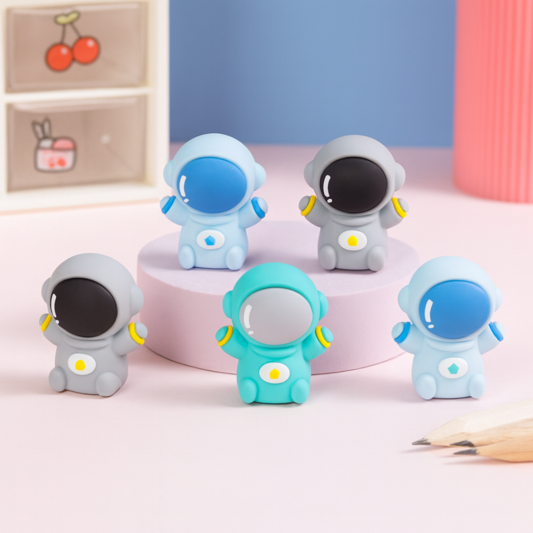 Apontador Astronauta 4Cm Em Plástico