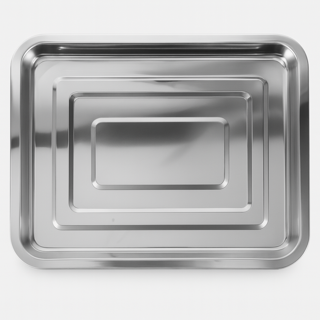 Bandeja Para Servir Inox 40X30Cm