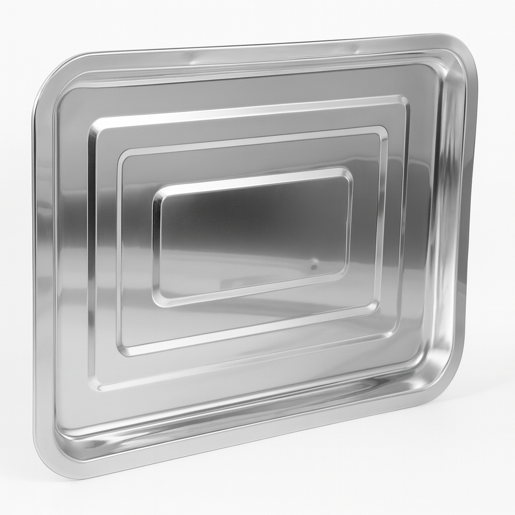 Bandeja Para Servir Inox 40X30Cm