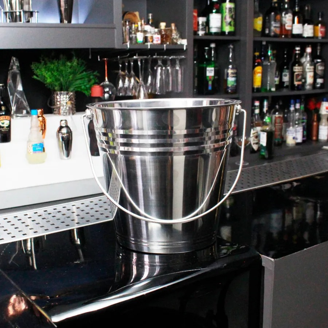 Balde De Gelo Inox 3Lts