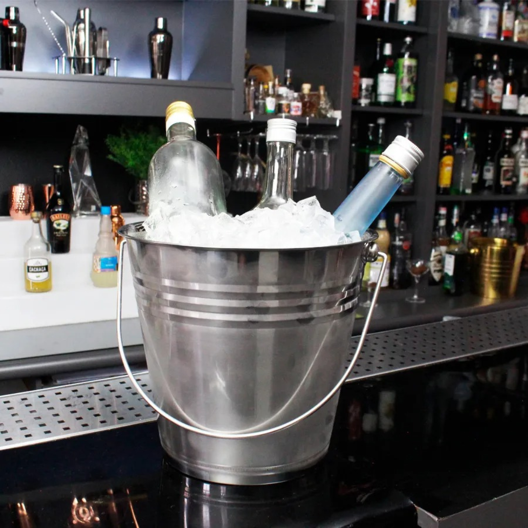 Balde De Gelo Inox 3Lts