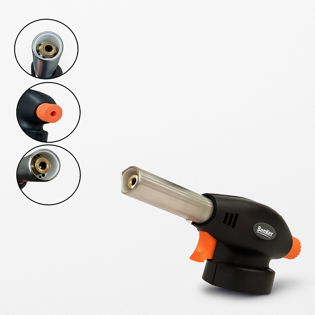 Maçarico A Gás Portátil Ignição Automática Bestfer