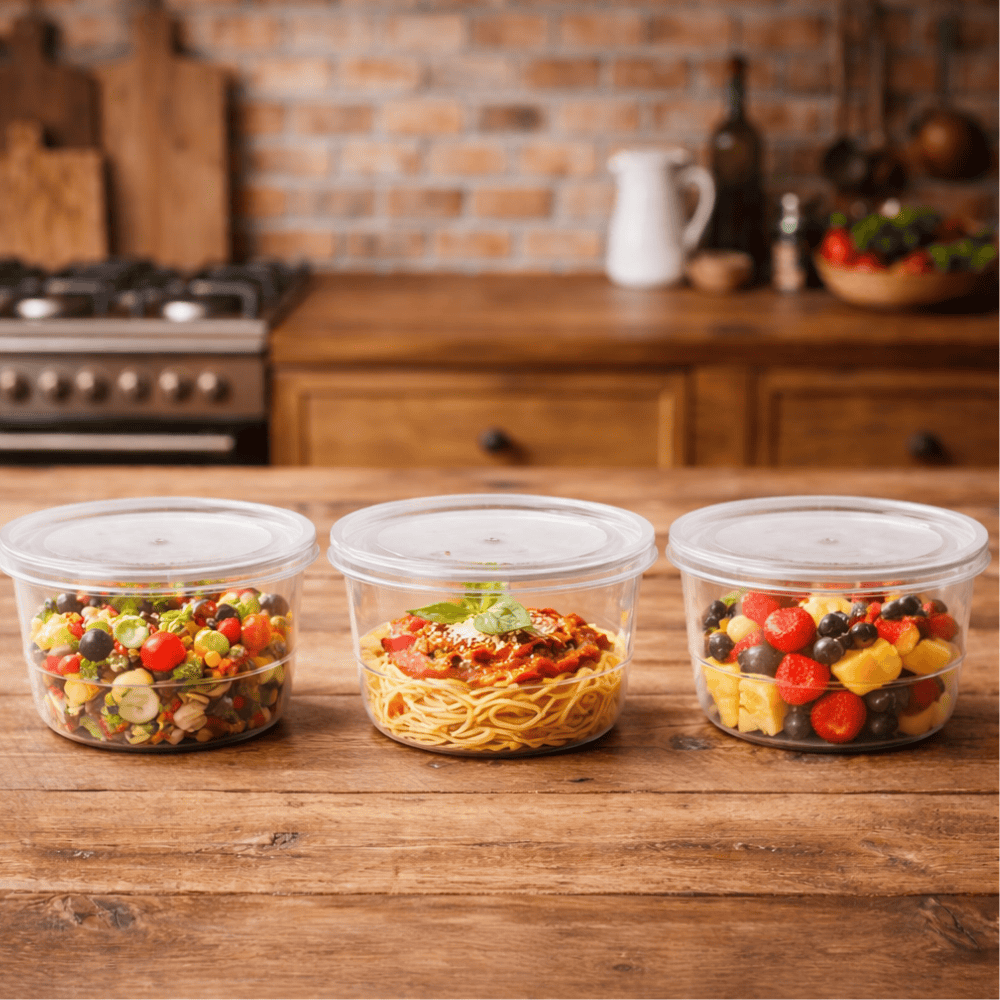 Conj Pote Redondo 270Ml Mini 3Pcs Ercaplast