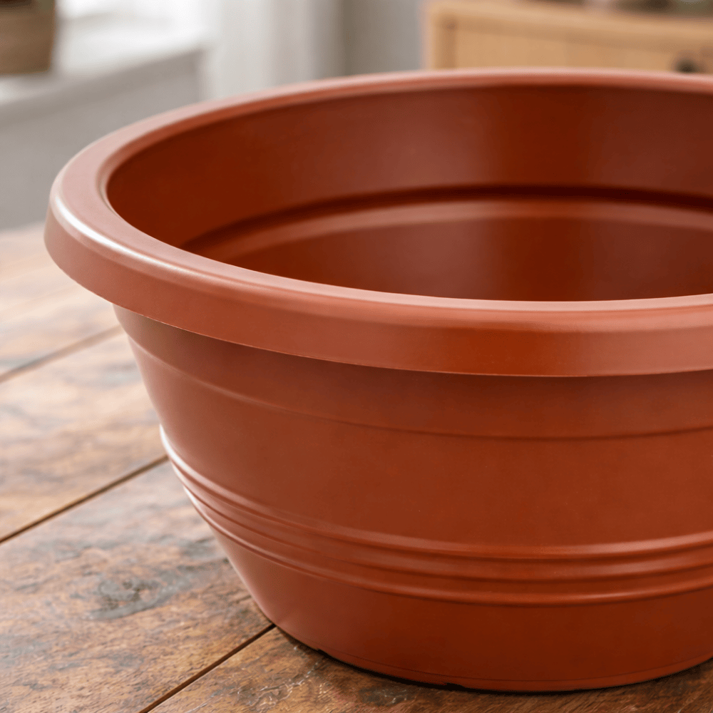 Vaso Redondo Cuia Cerâmico 3 Litros Ercaplast