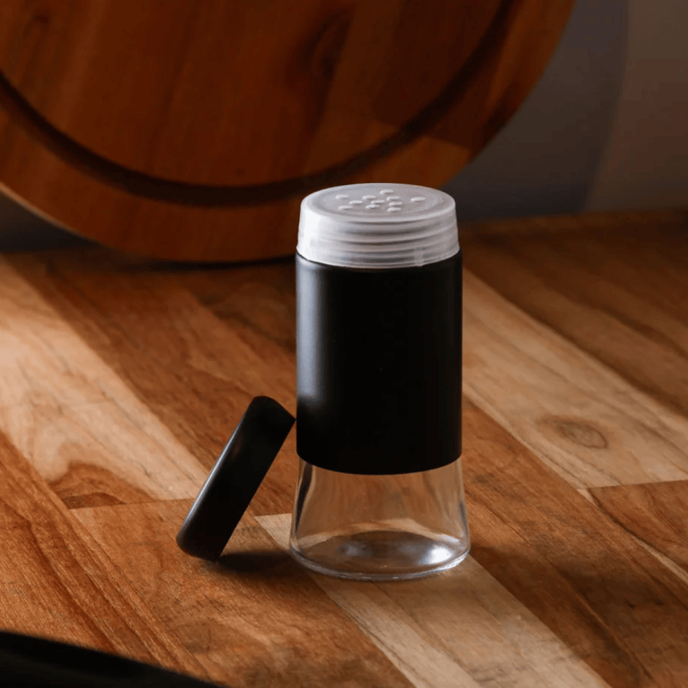 Porta Temperos Versatile 135Ml Preto Coliseu