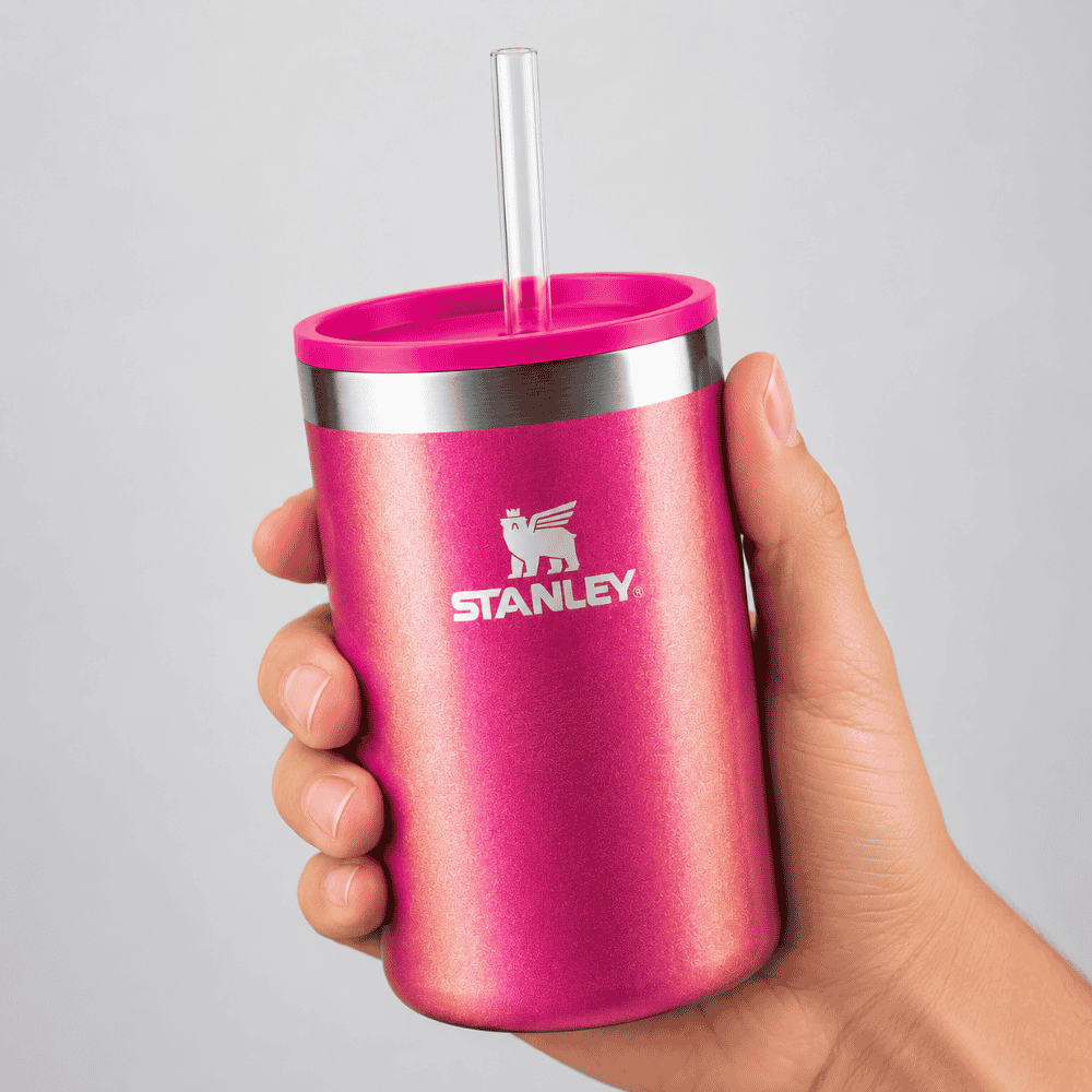 Porta Latas Térmico Stanley Carnaval Rosa 295ml