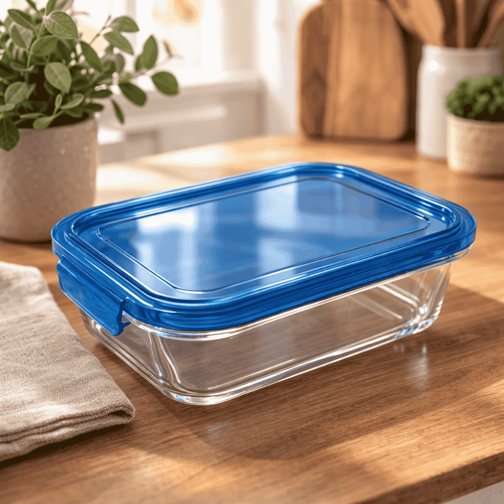 Pote De Vidro Com Tampa Plástica 1,5L Chazak